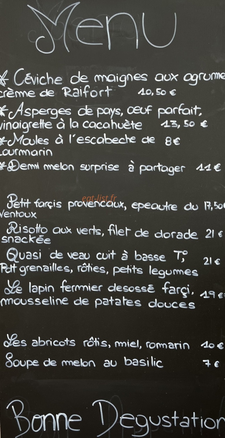 L’Antidote — carte page 1