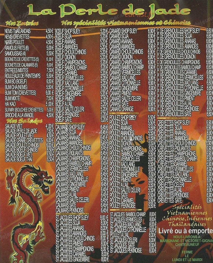 La perle de jade — carte page 3