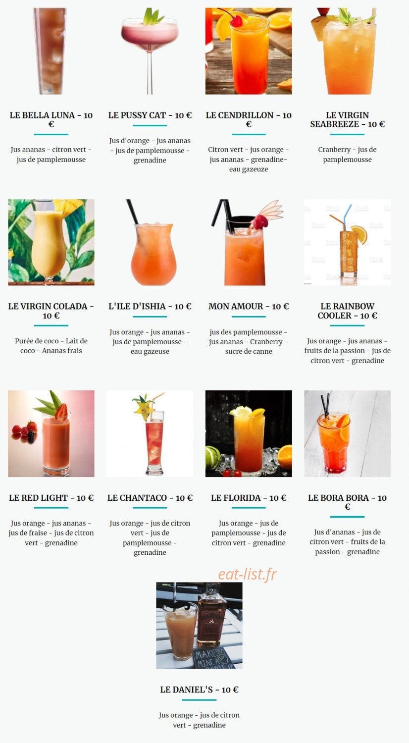 Le Jaï's — carte page 3