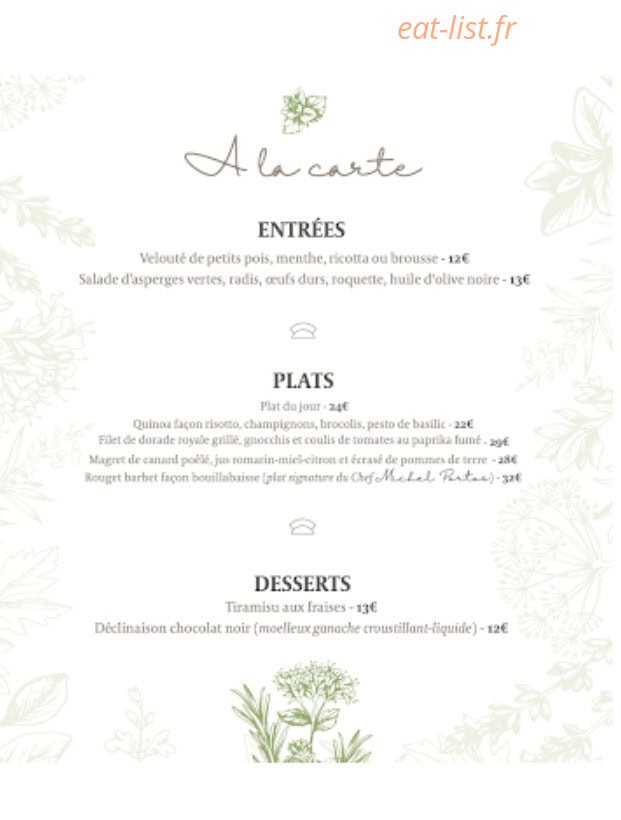 Les Jardins Sainte Victoire — carte page 1