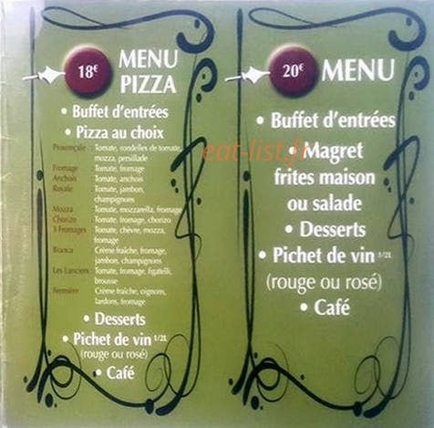 Les Lanciers — carte page 3