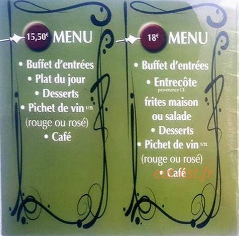 Les Lanciers — carte page 2