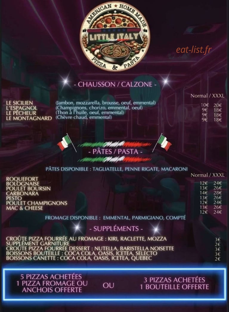 Little Italy — carte page 3