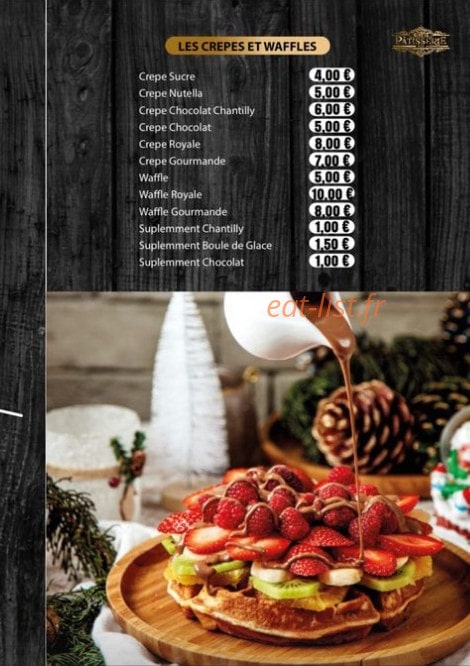 Royal Patisserie — carte page 5