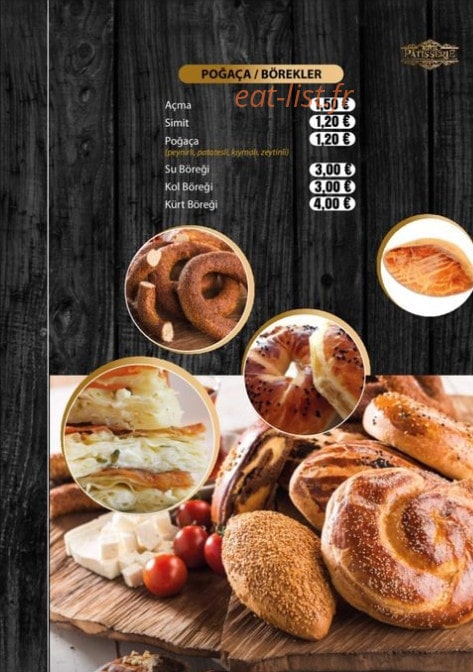 Royal Patisserie — carte page 2