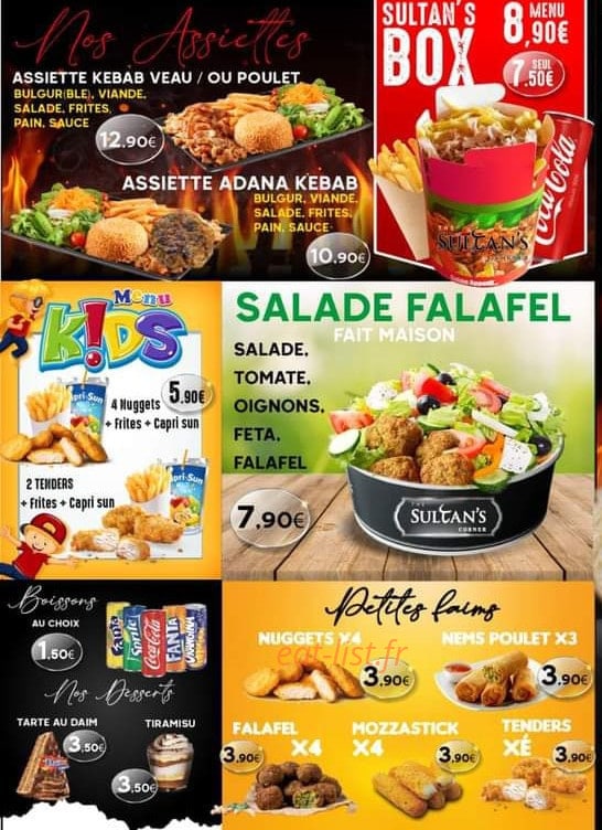 The Sultan's — carte page 4