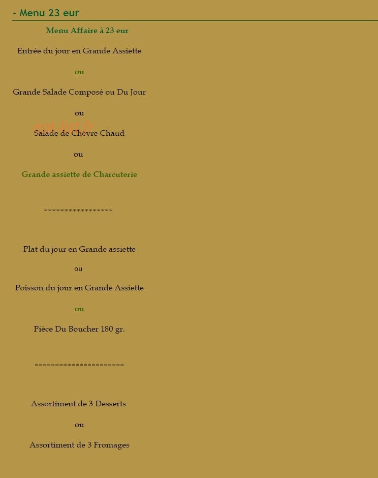 La crémaillère — carte page 2
