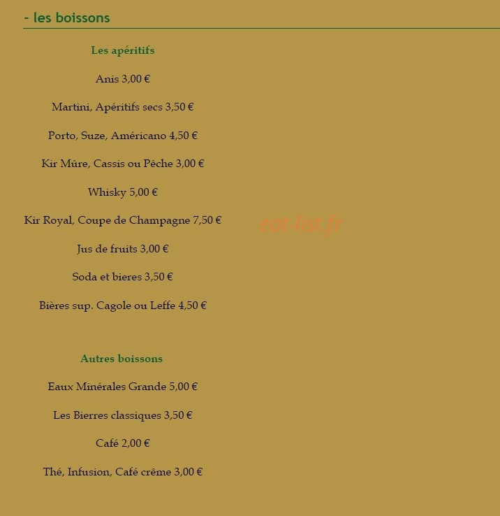La crémaillère — carte page 7