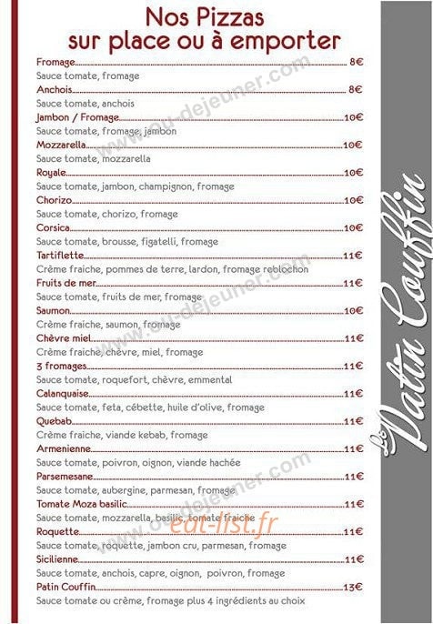 Le  Patin Couffin — carte page 2