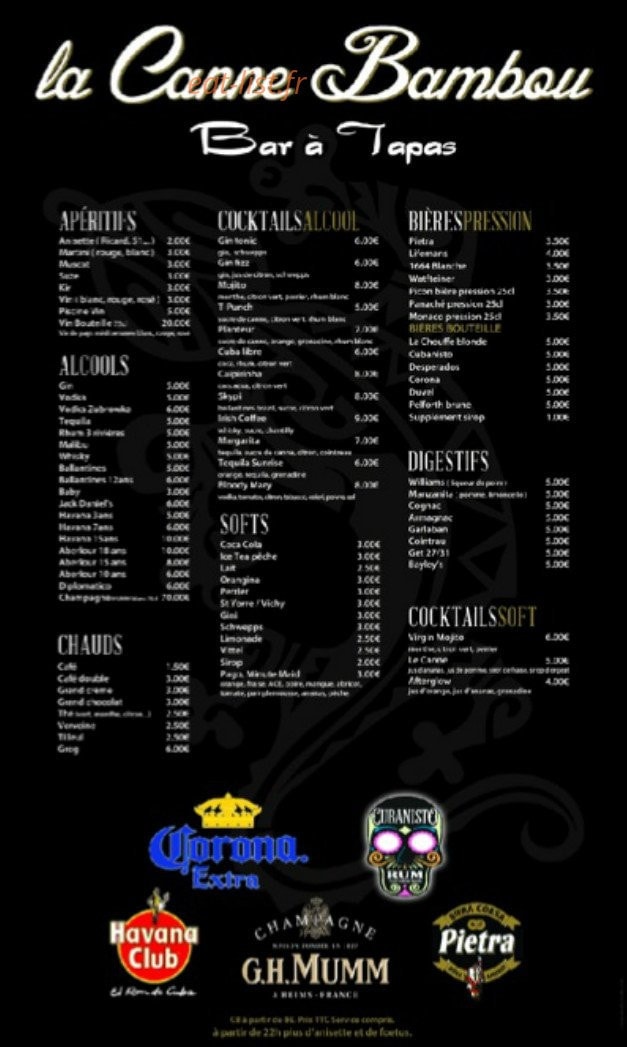 La canne bambou — carte page 2