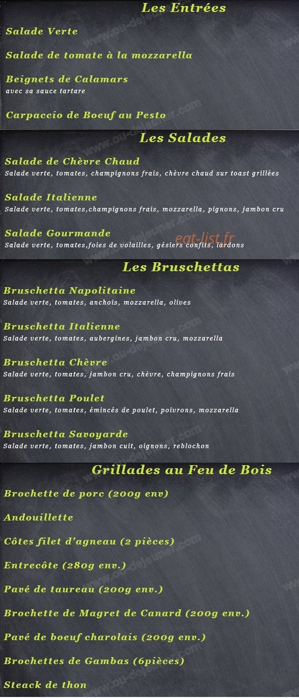 Les 4 Chemins — carte page 1