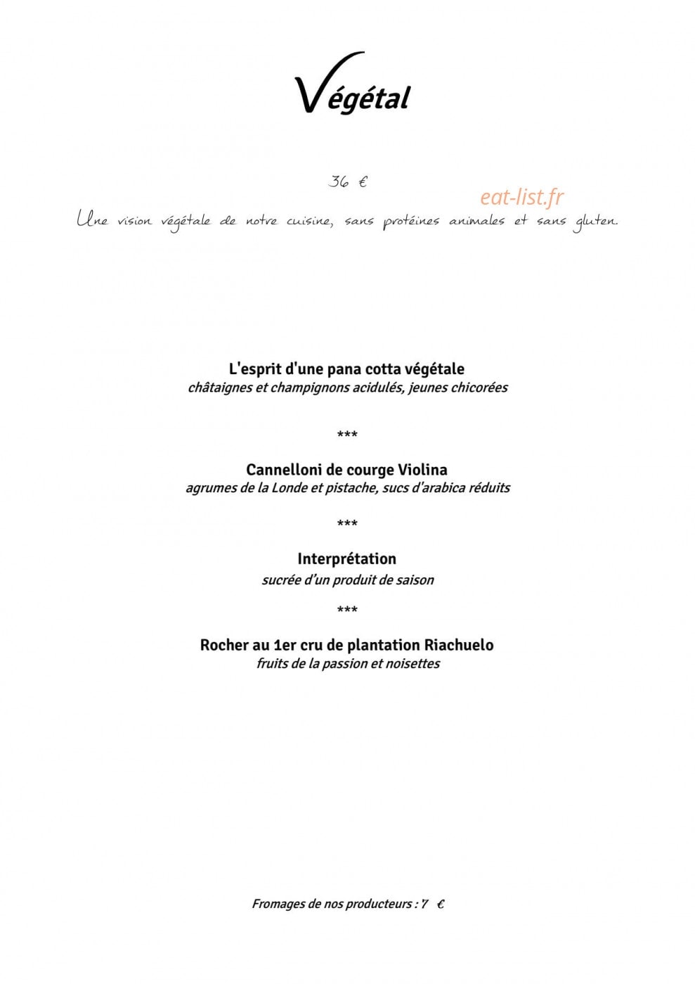 Le Mas Bottero — carte page 10