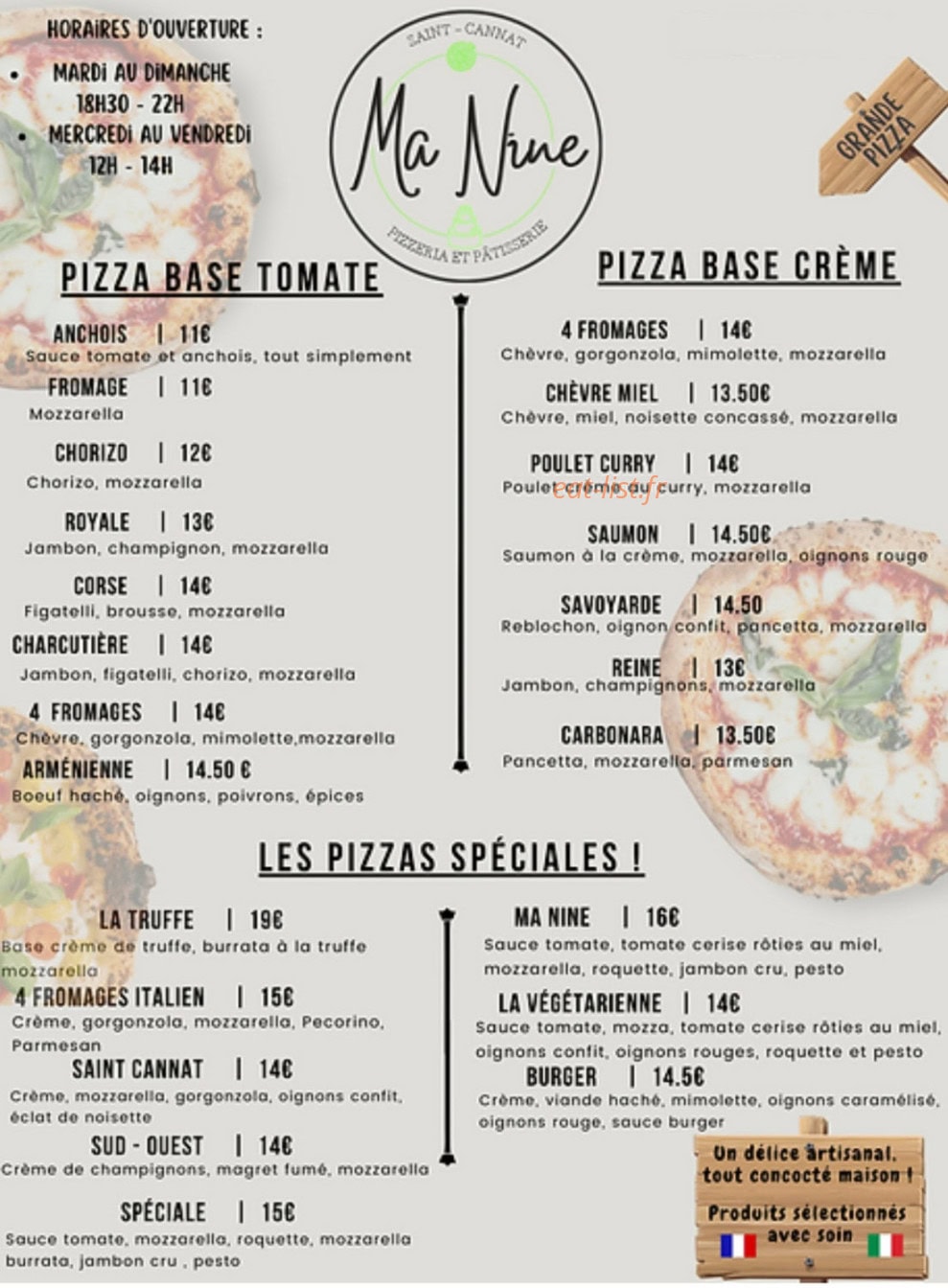 Ma Nine — carte page 1