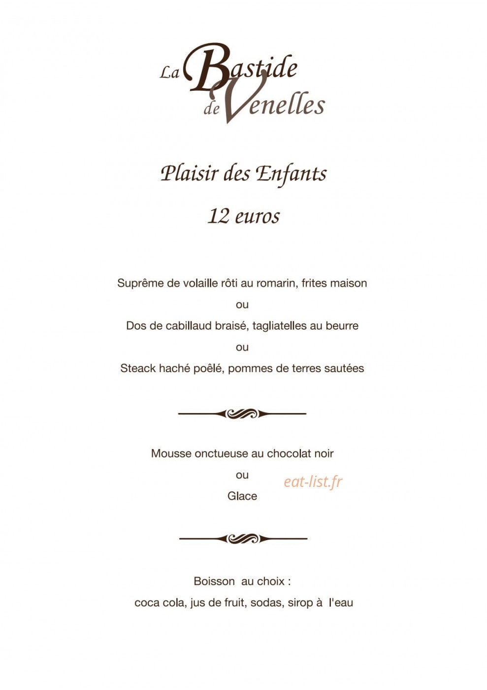 La Bastide De Venelles — carte page 5
