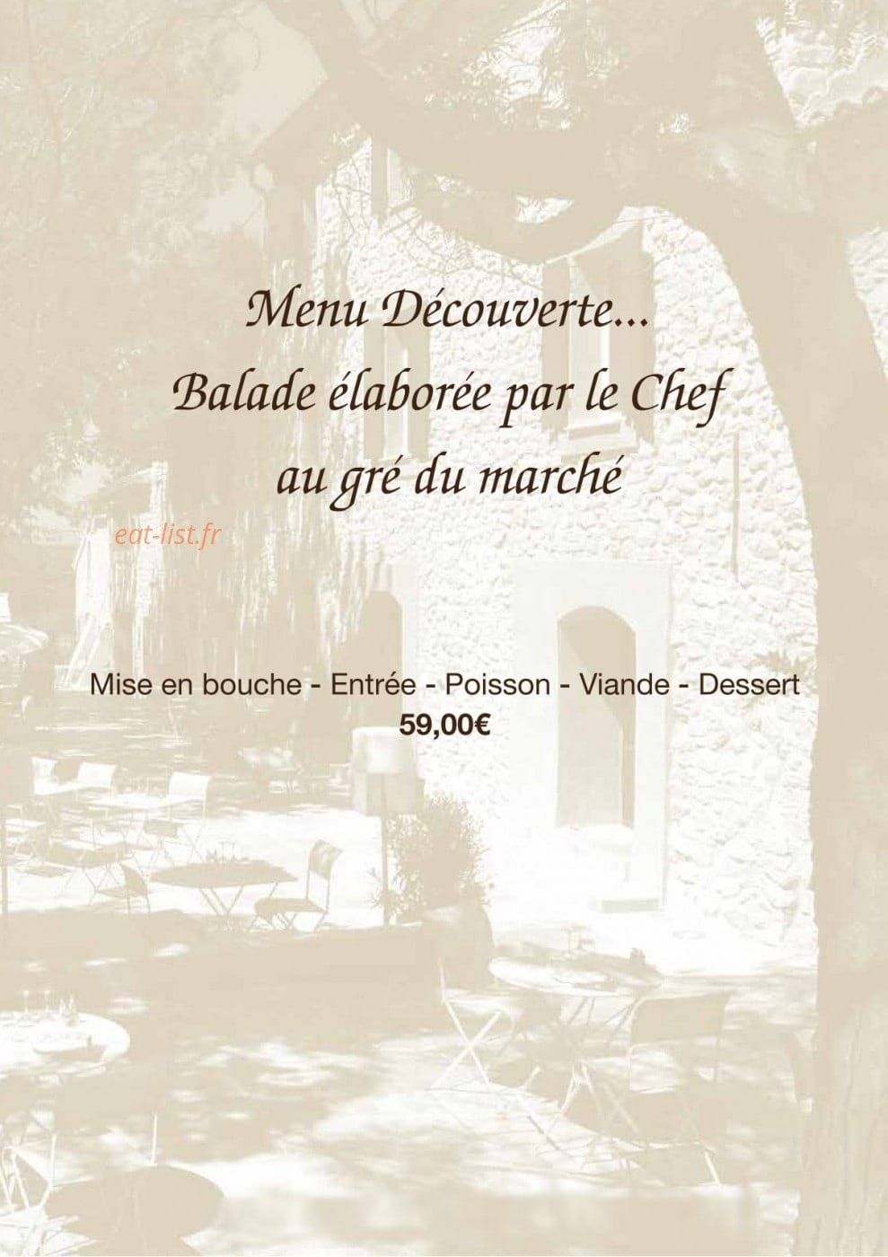La Bastide De Venelles — carte page 3