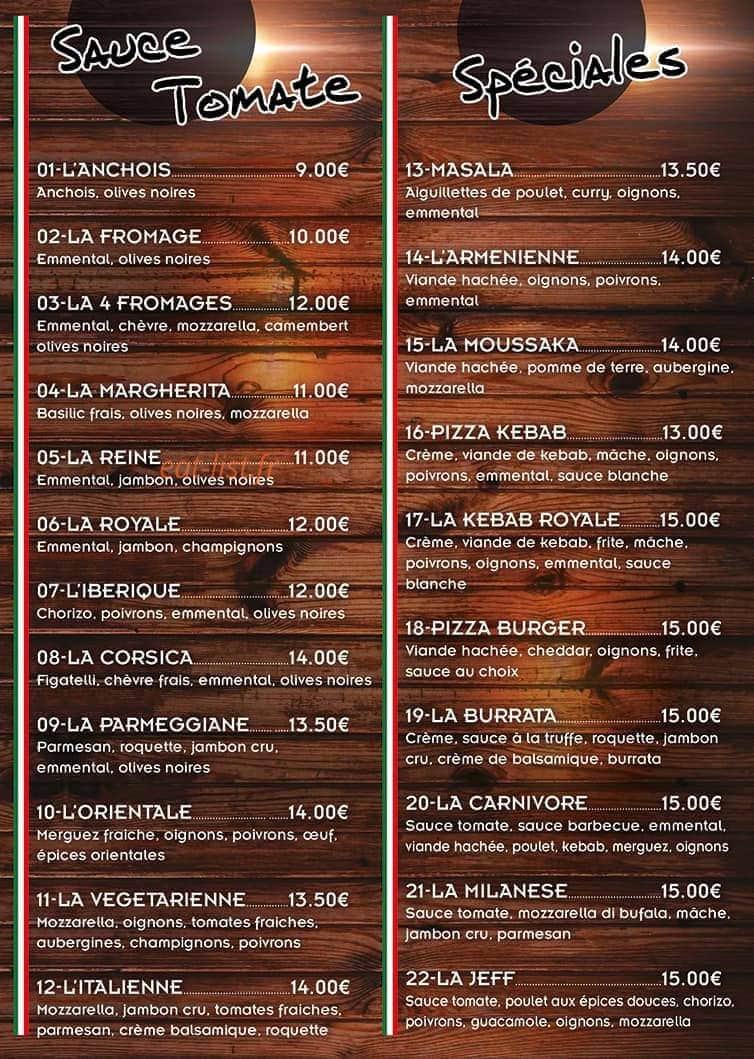 Pizzeria di Milano — carte page 3
