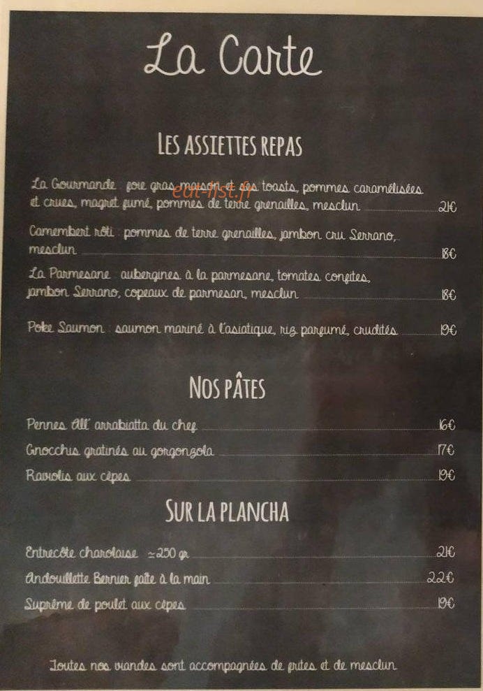 La Fontaine — carte page 1