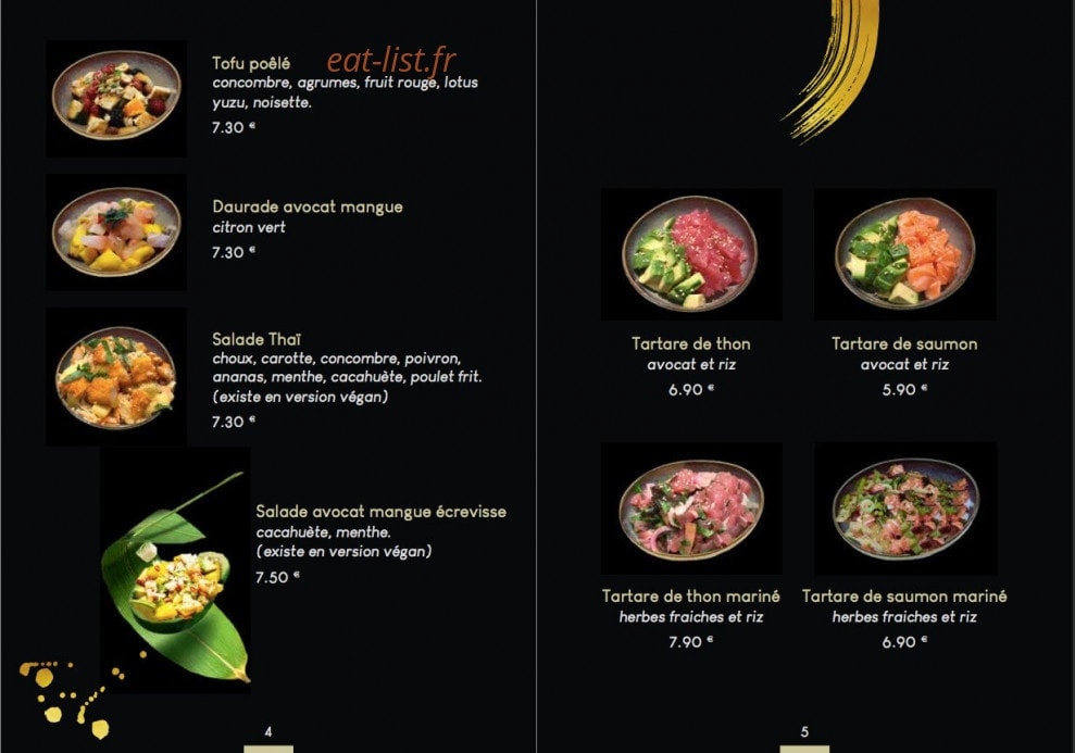 Sushi Couronne — carte page 2