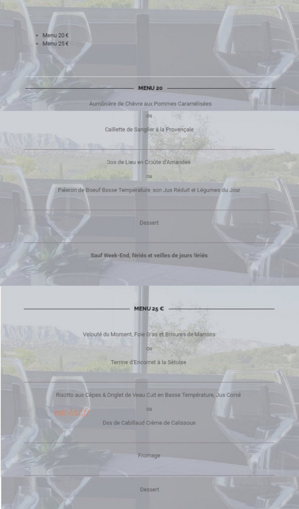 Les Bannettes — carte page 1