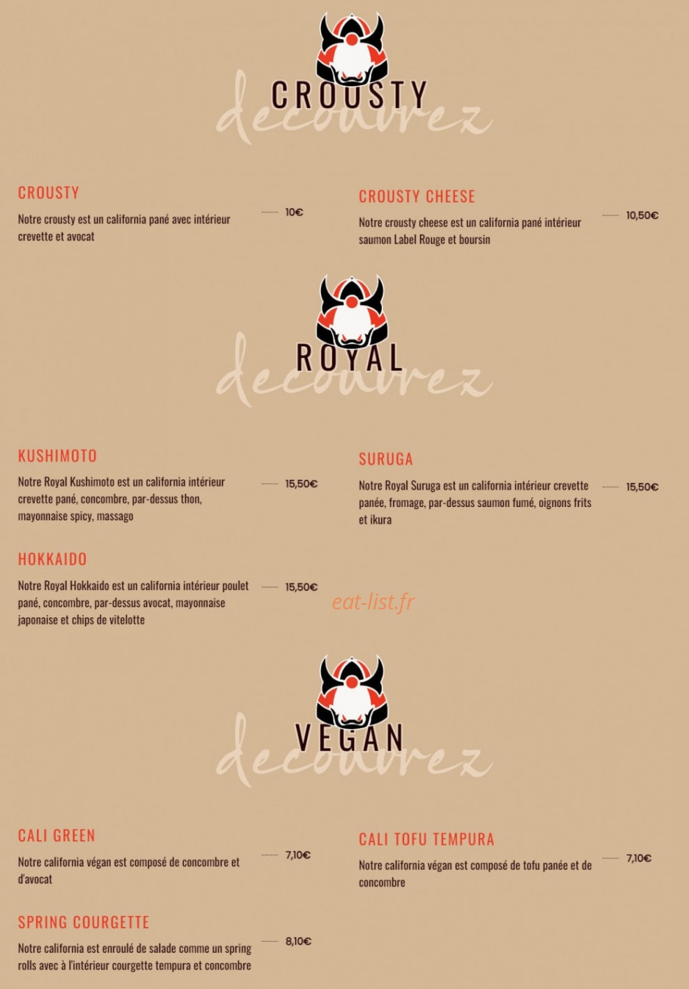 Kaiju — carte page 7