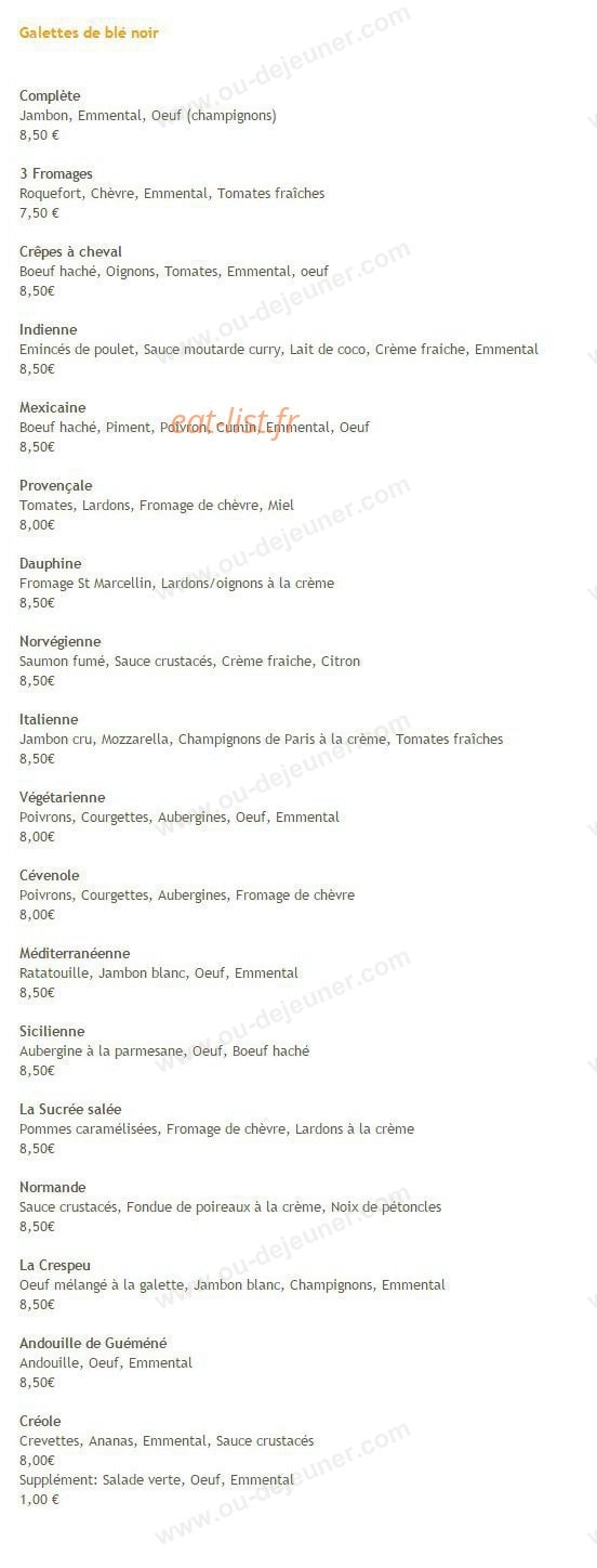 L'Aromatik — carte page 2