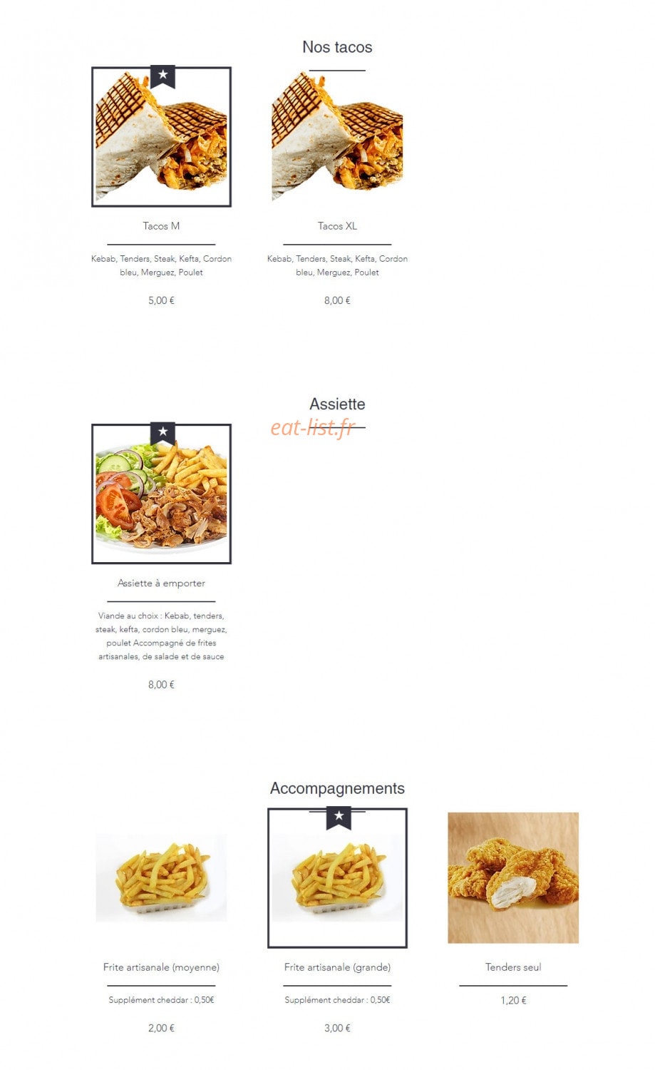 La Grillade d’istres — carte page 3