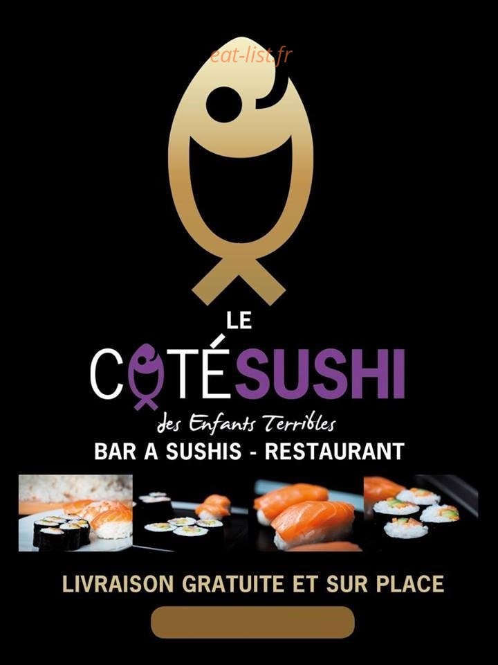 Le coté sushi — carte page 1