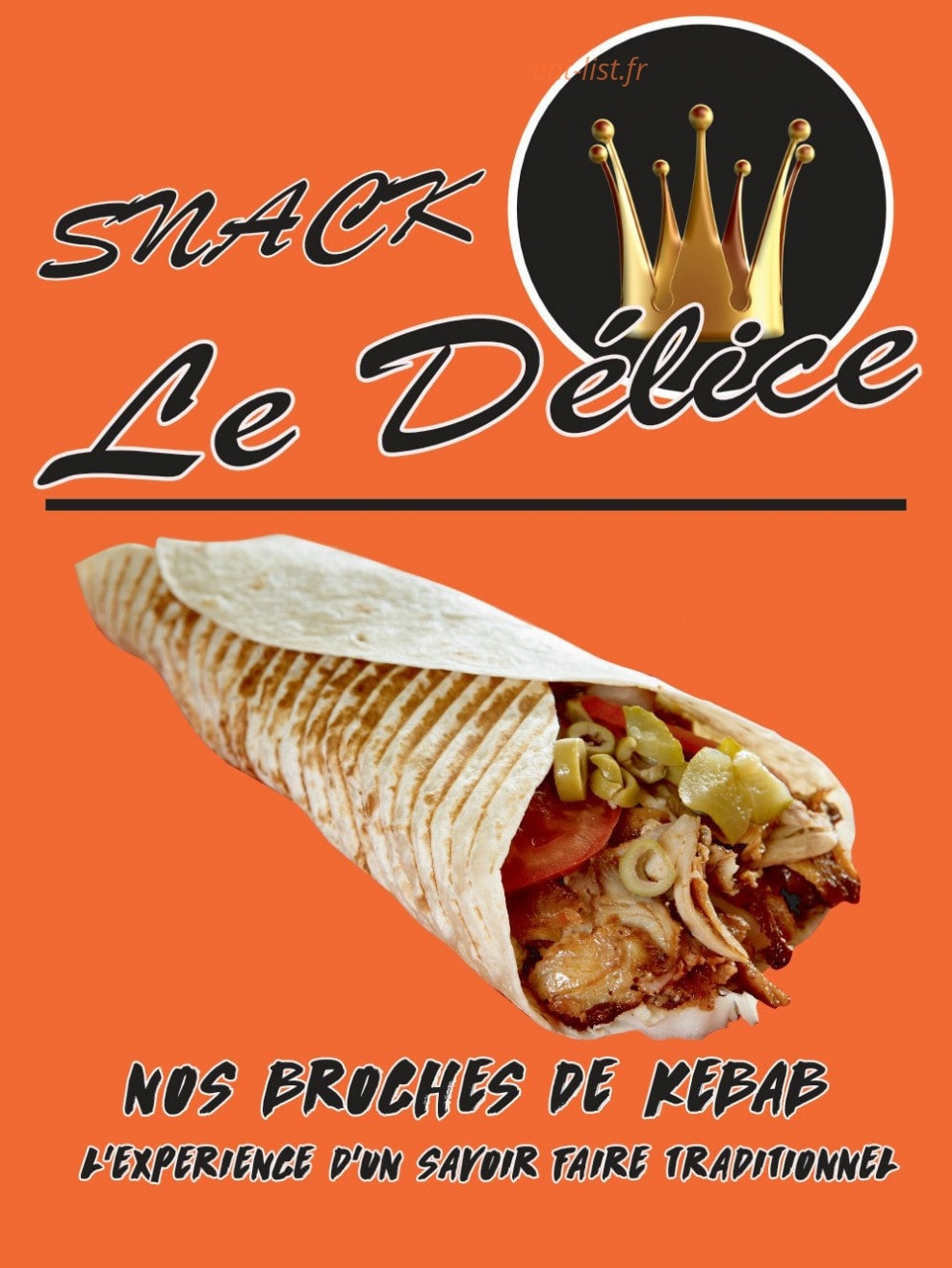 Le Délice — carte page 1