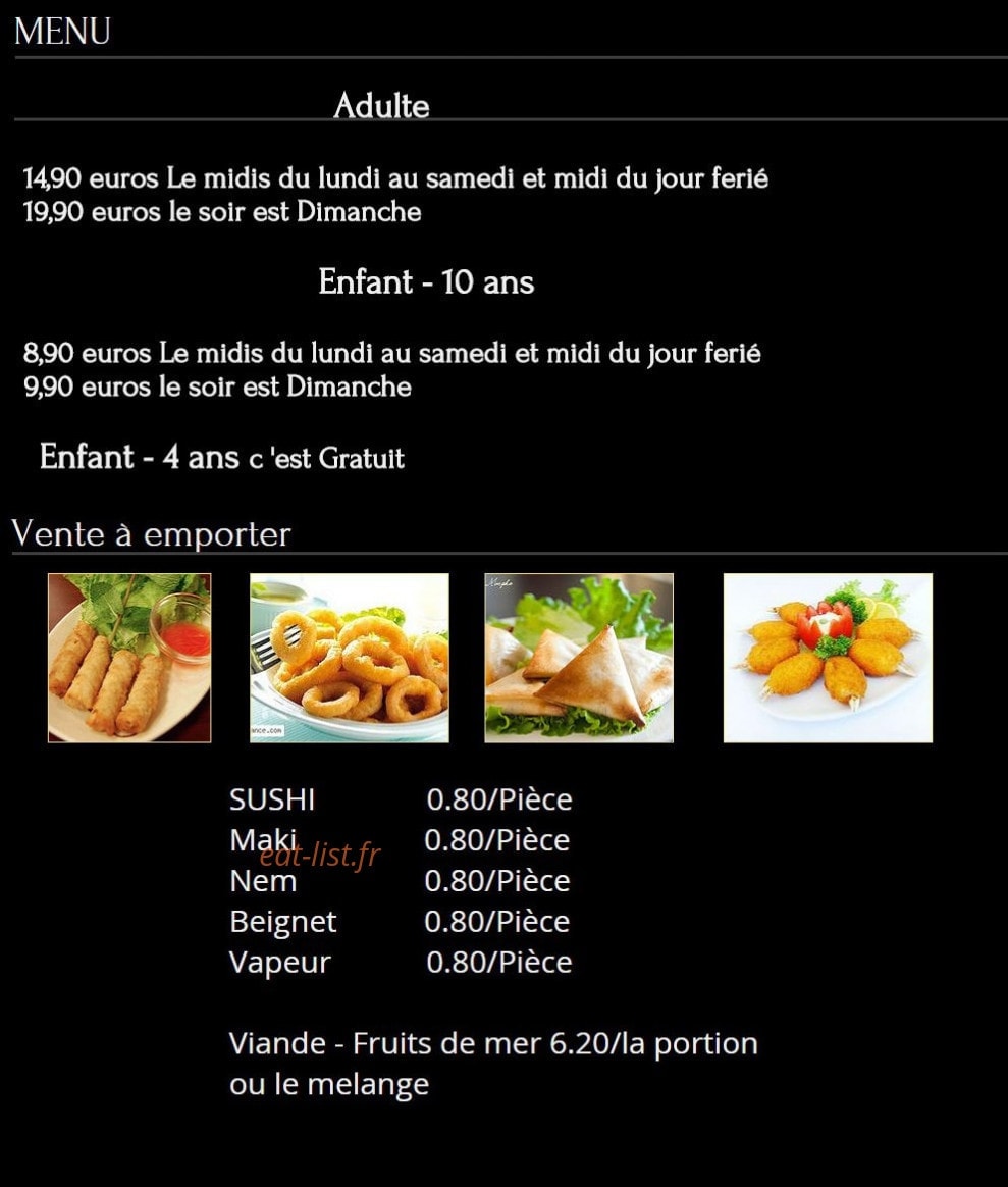 Le mirage — carte page 1