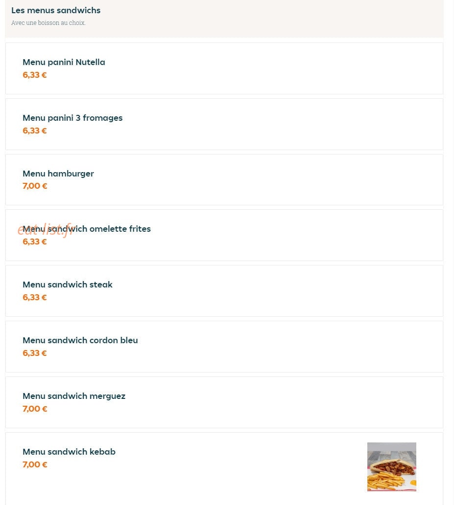 Plazza pizza — carte page 2