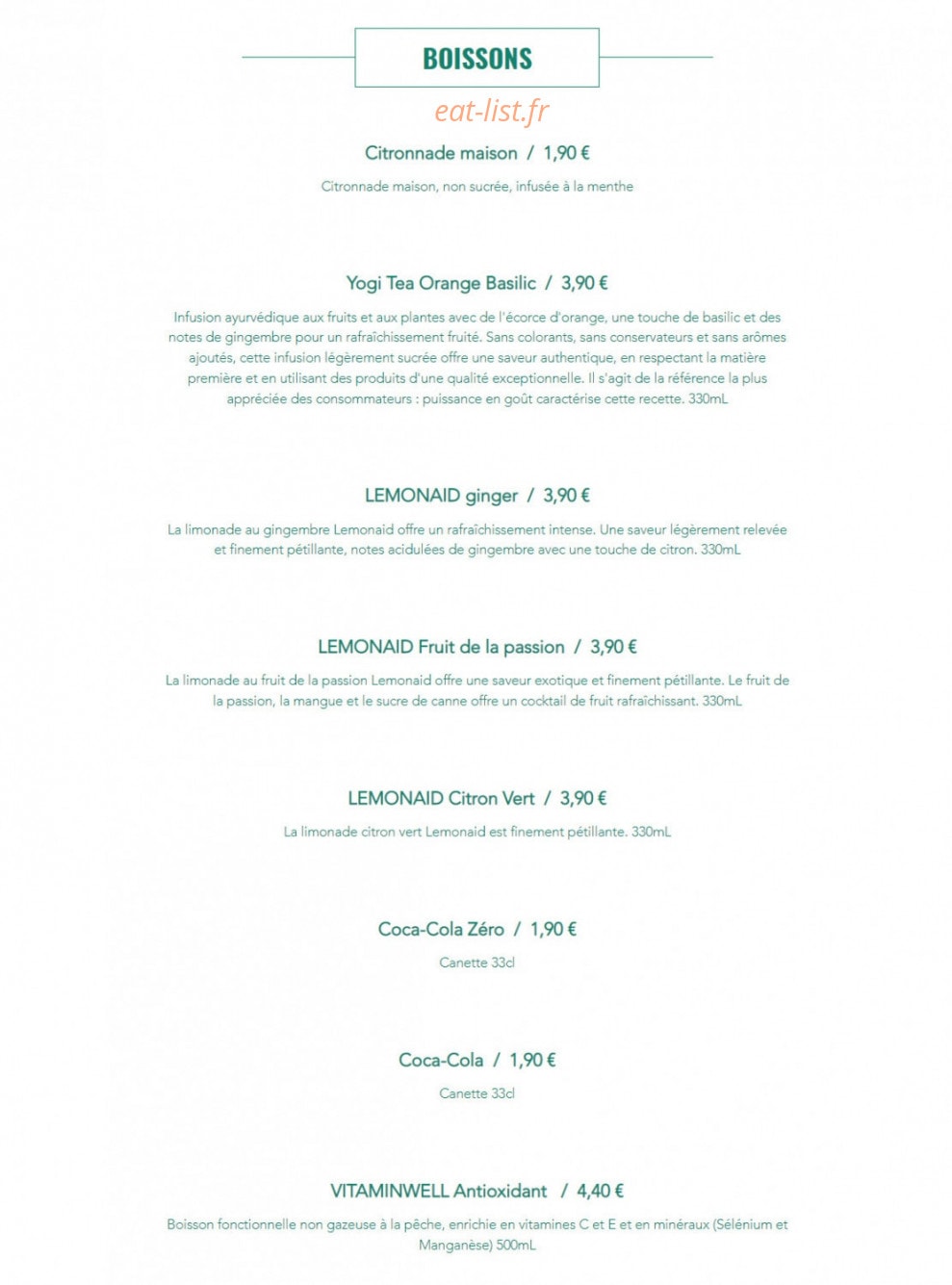 Pokabowl — carte page 6
