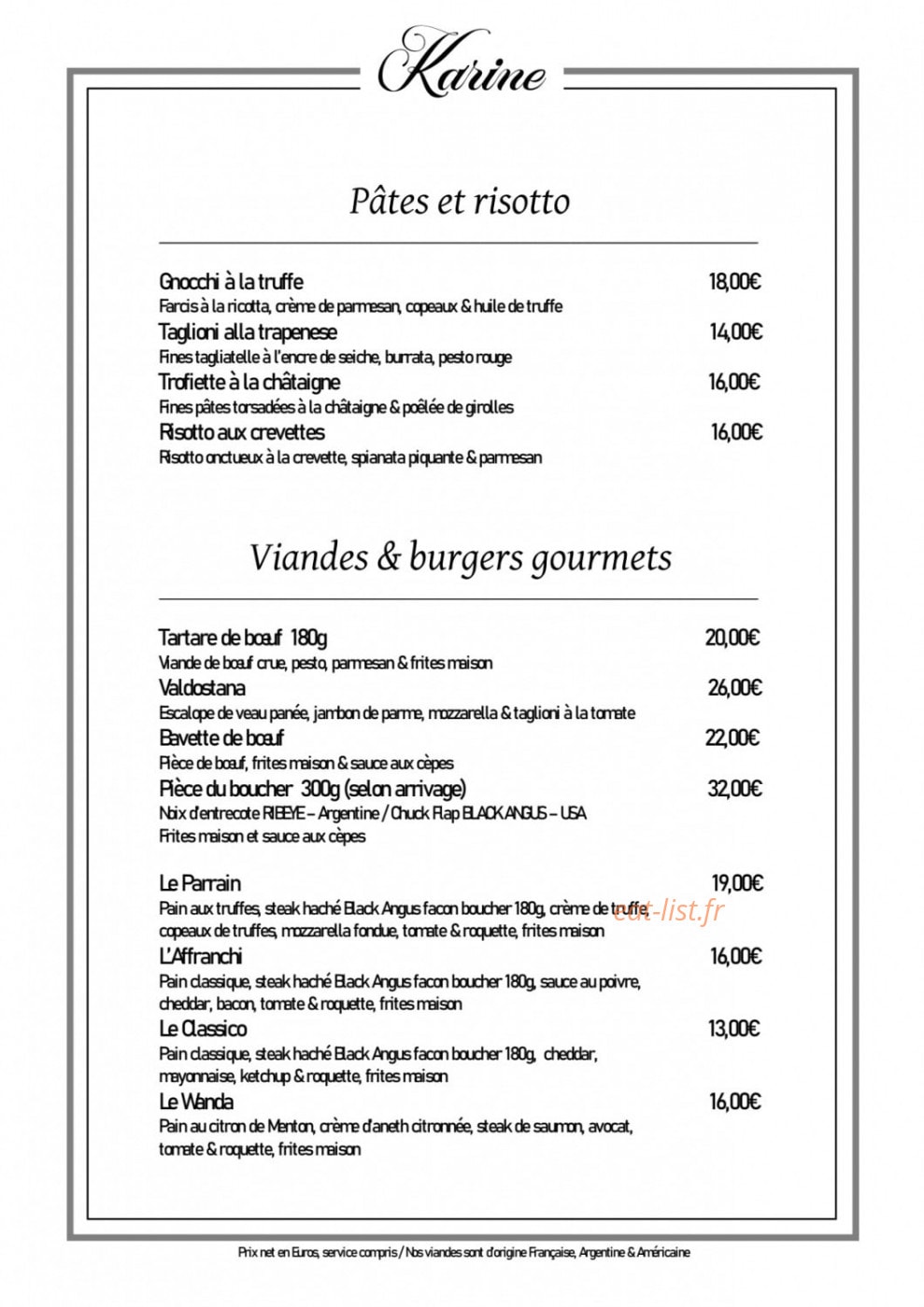 Karine — carte page 2