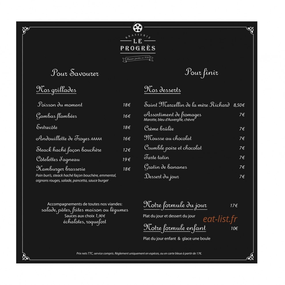 Le Progrès — carte page 2