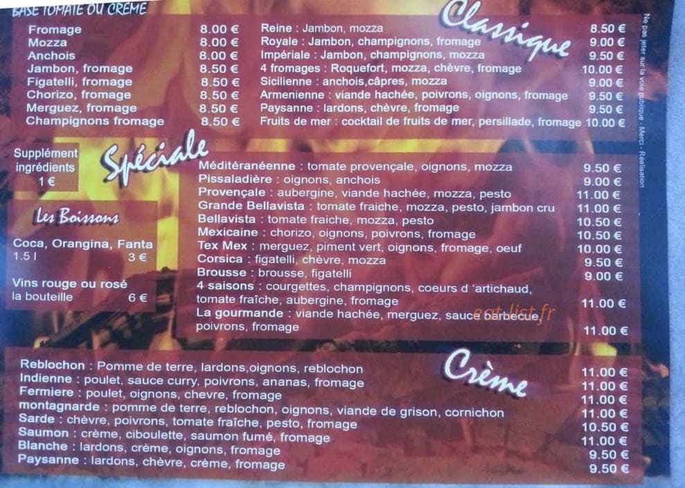 Comme à la maison — carte page 2