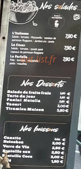 Snack le PENNOIS — carte page 3