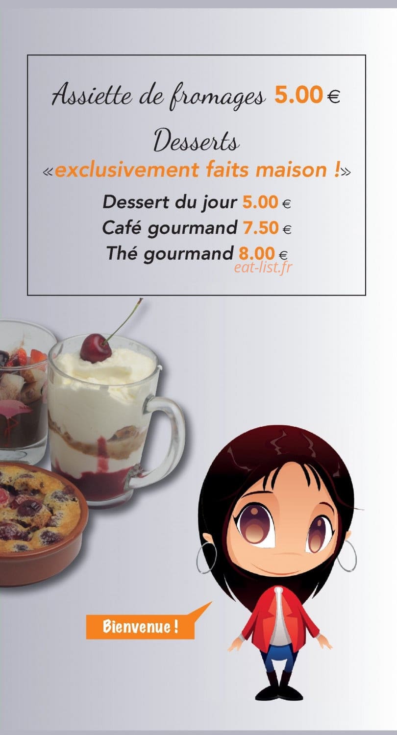 La Terrasse de Cécile — carte page 4
