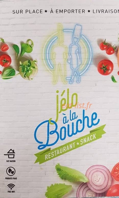 Jelo à la bouche — carte page 1