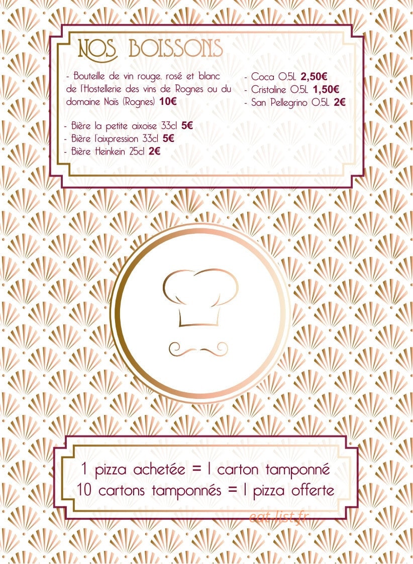 La Belle Epoque — carte page 4