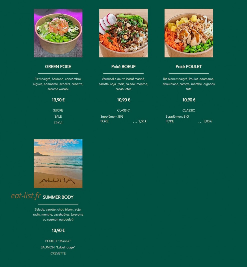 Blooming Day — carte page 2
