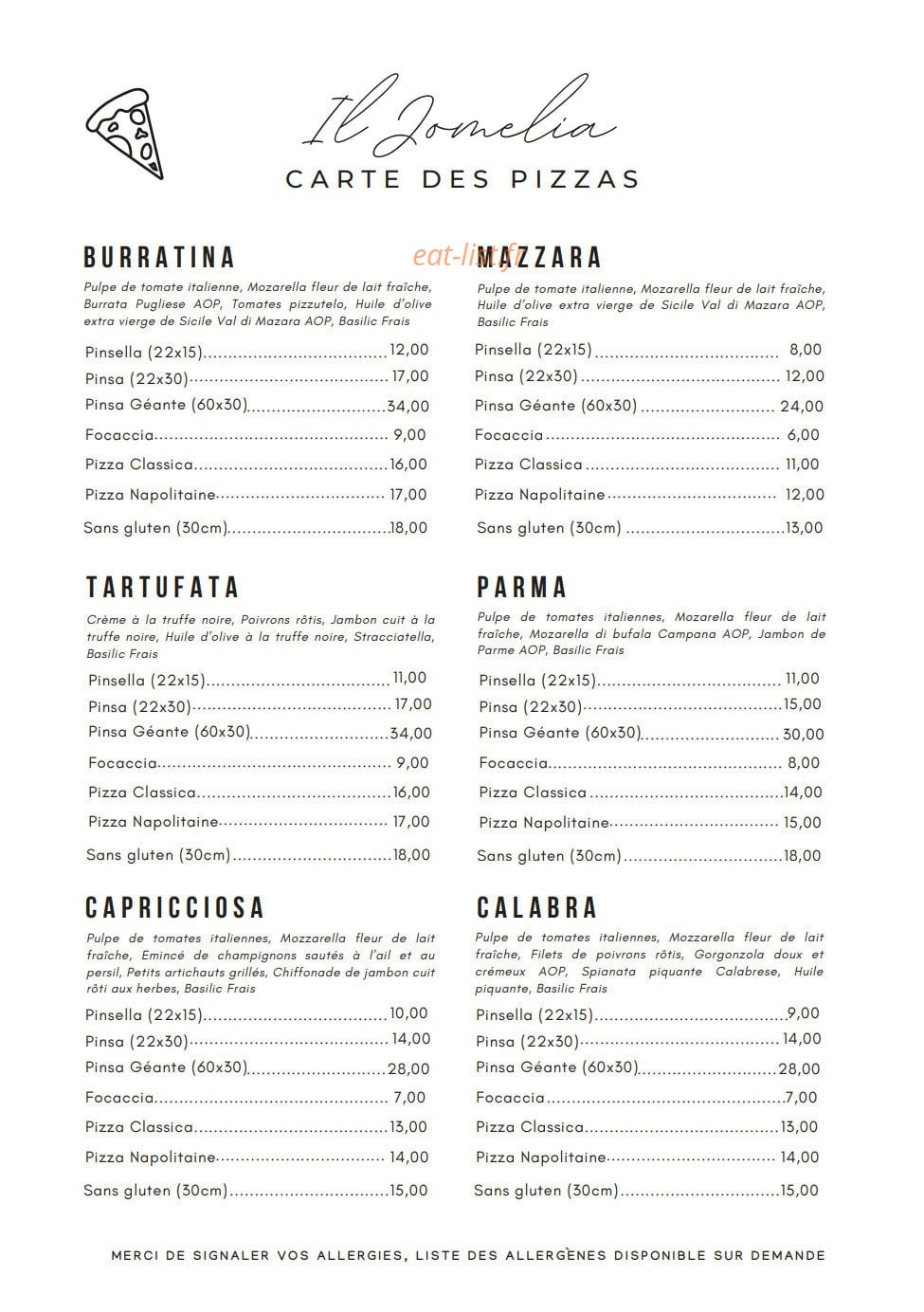 Il Jomelia — carte page 3
