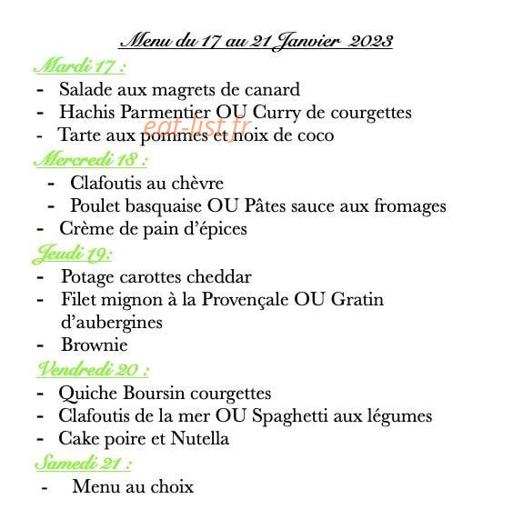 L'atelier M — carte page 1