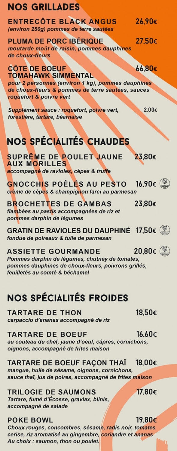 La Cabane — carte page 3