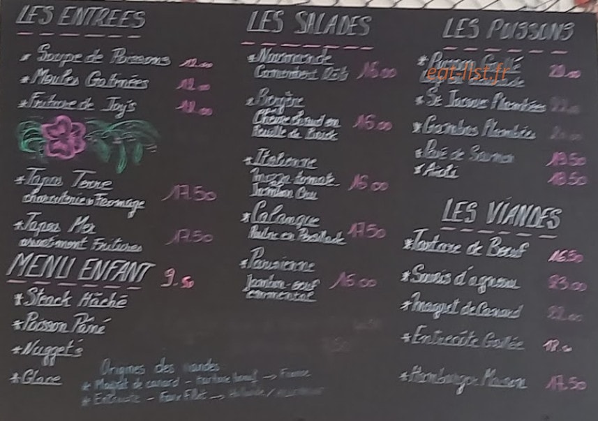 Le Pirate — carte page 1
