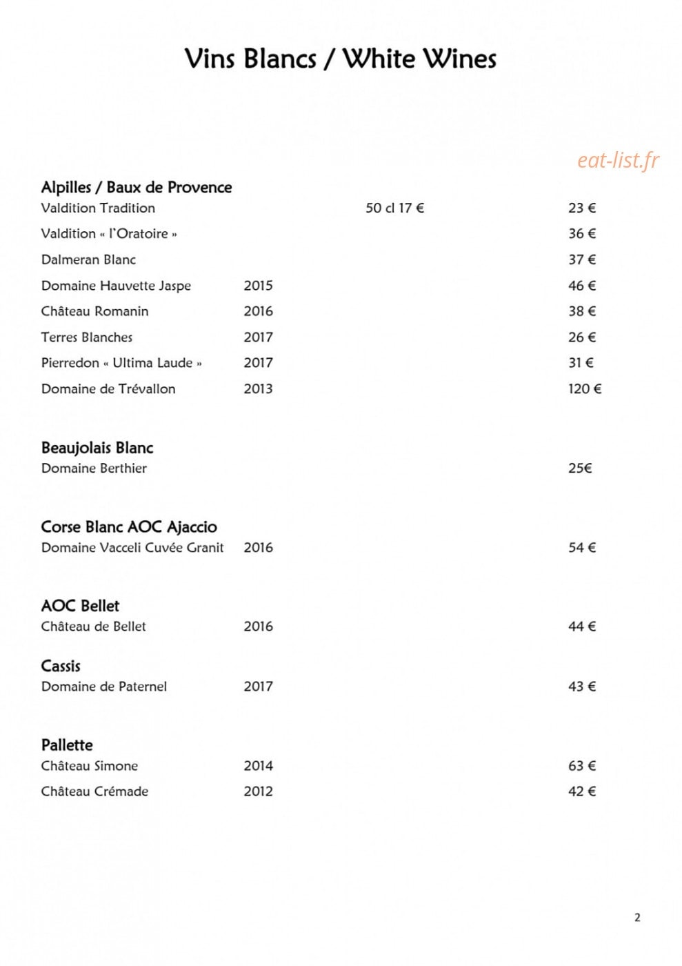 Belesso — carte page 4