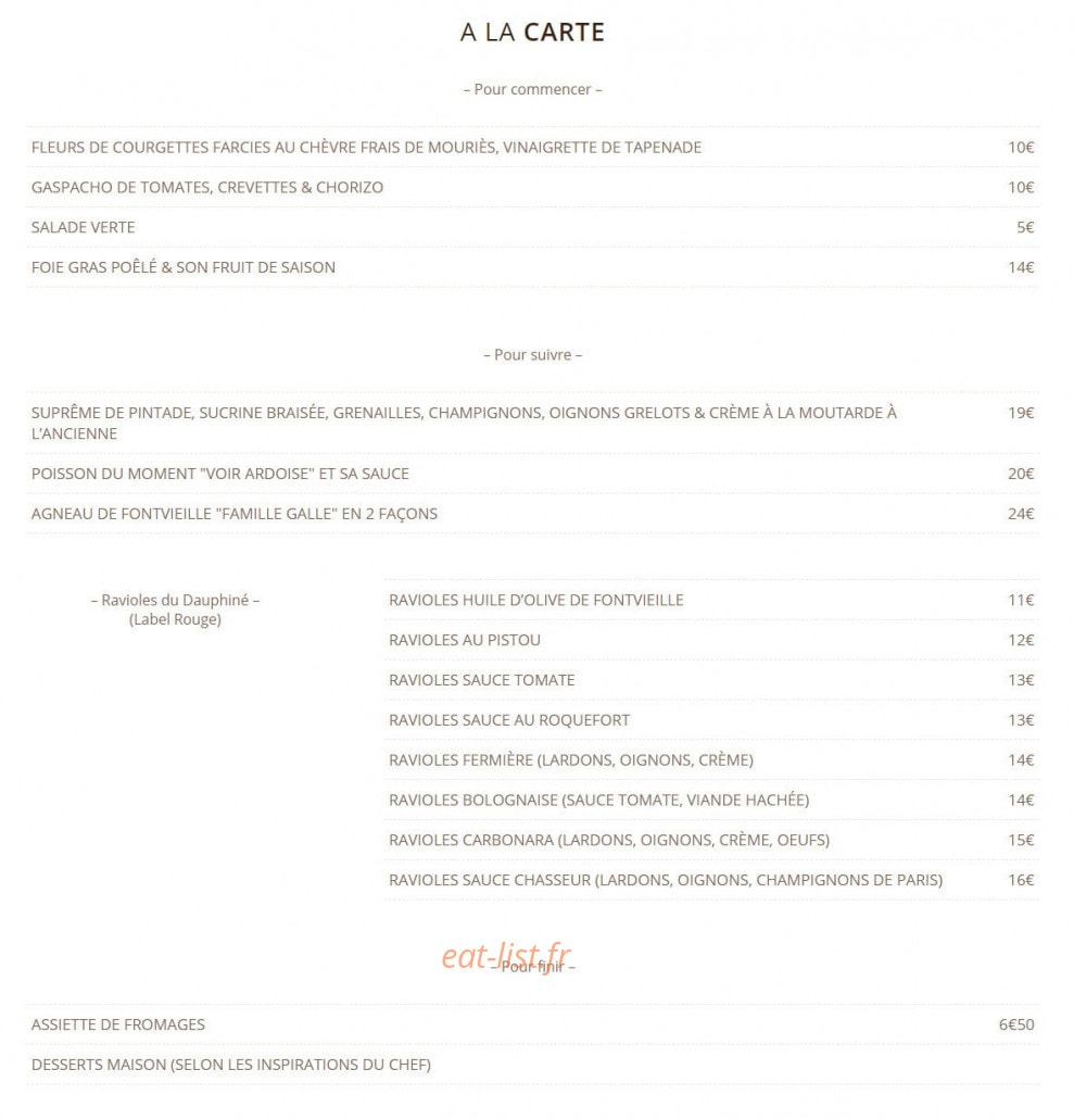 La table d'Adam — carte page 2