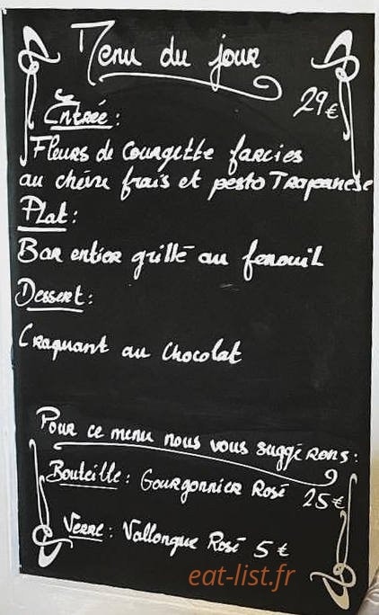 Le Madaleno — carte page 1