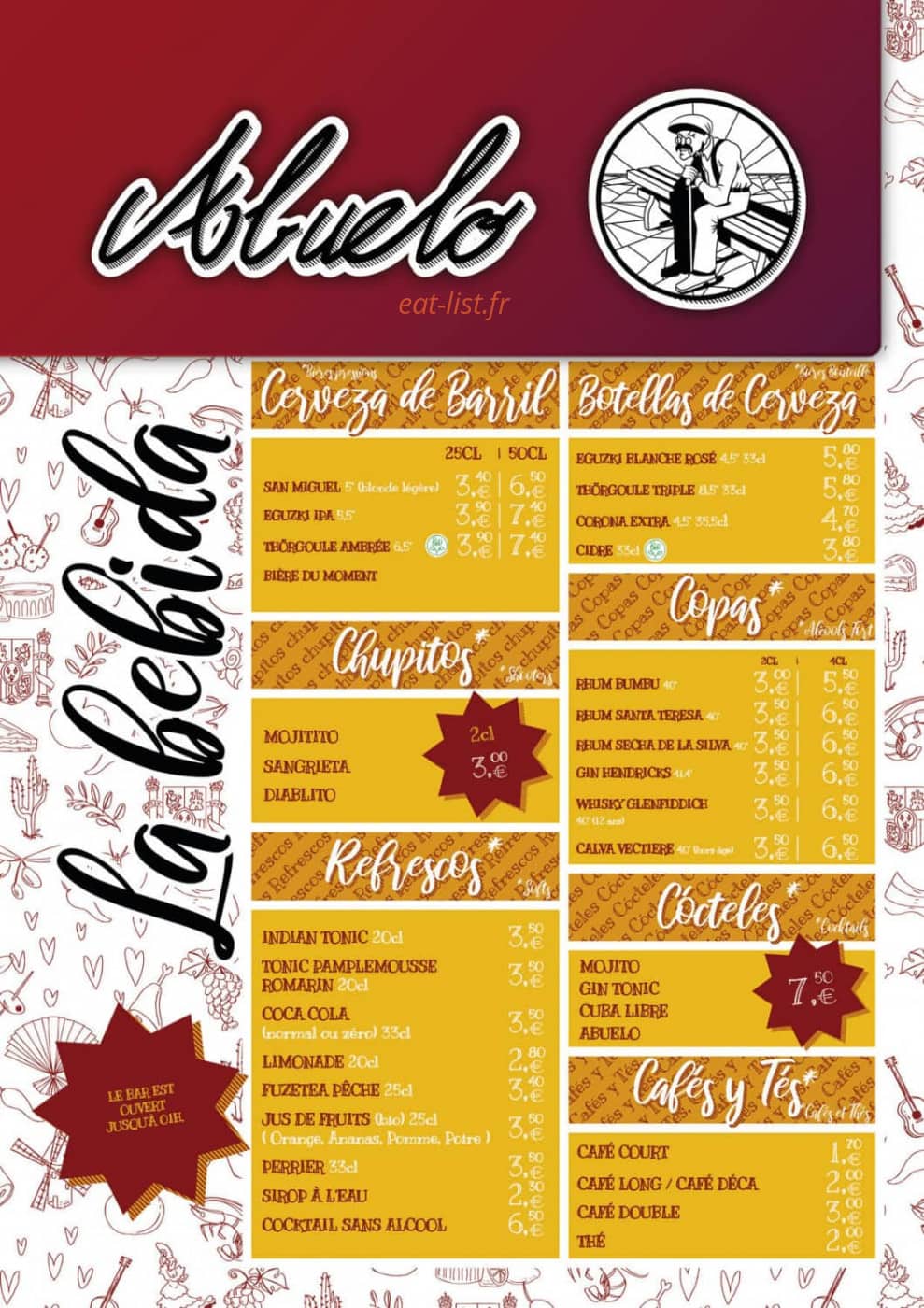 Abuelo — carte page 3