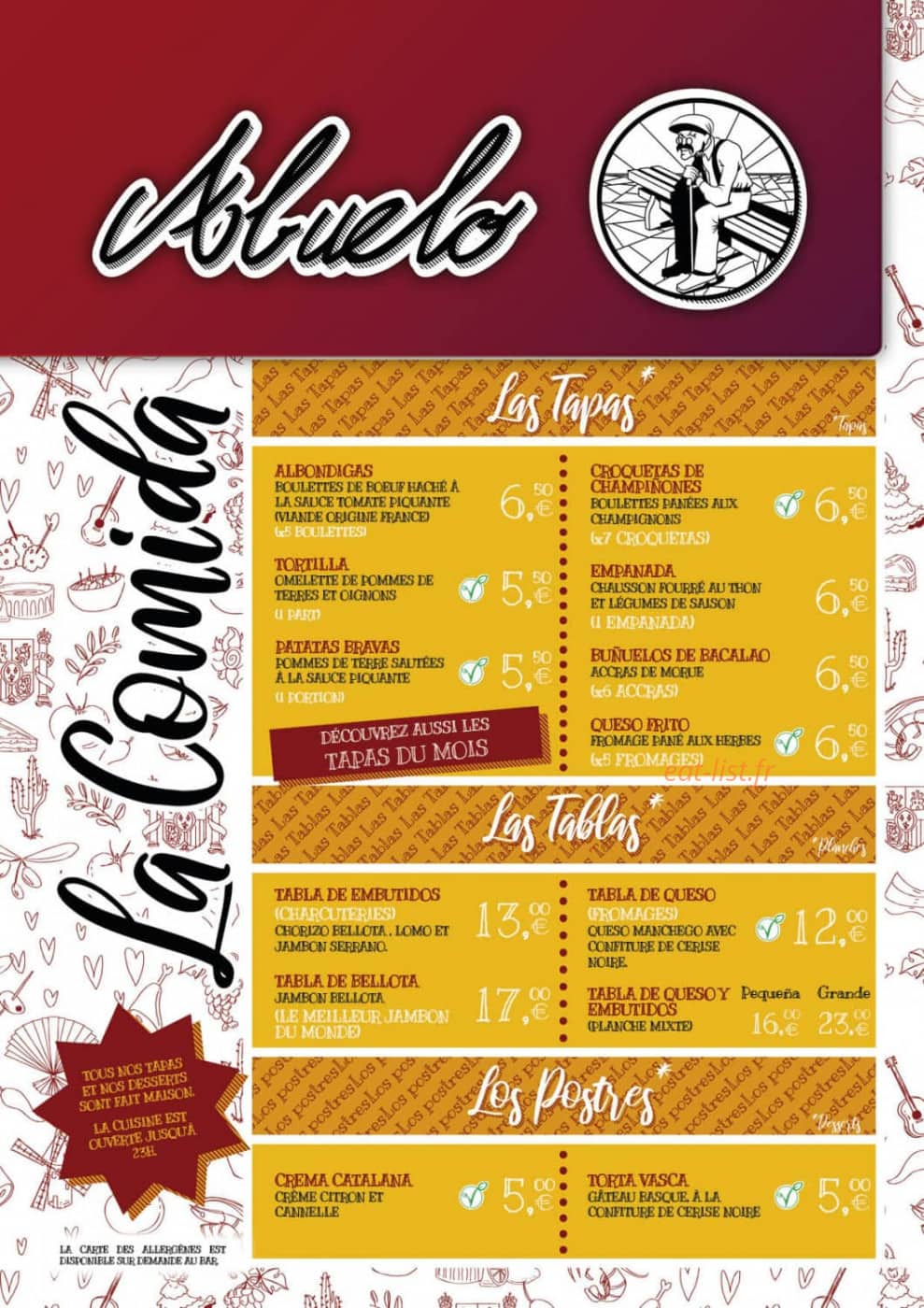 Abuelo — carte page 1