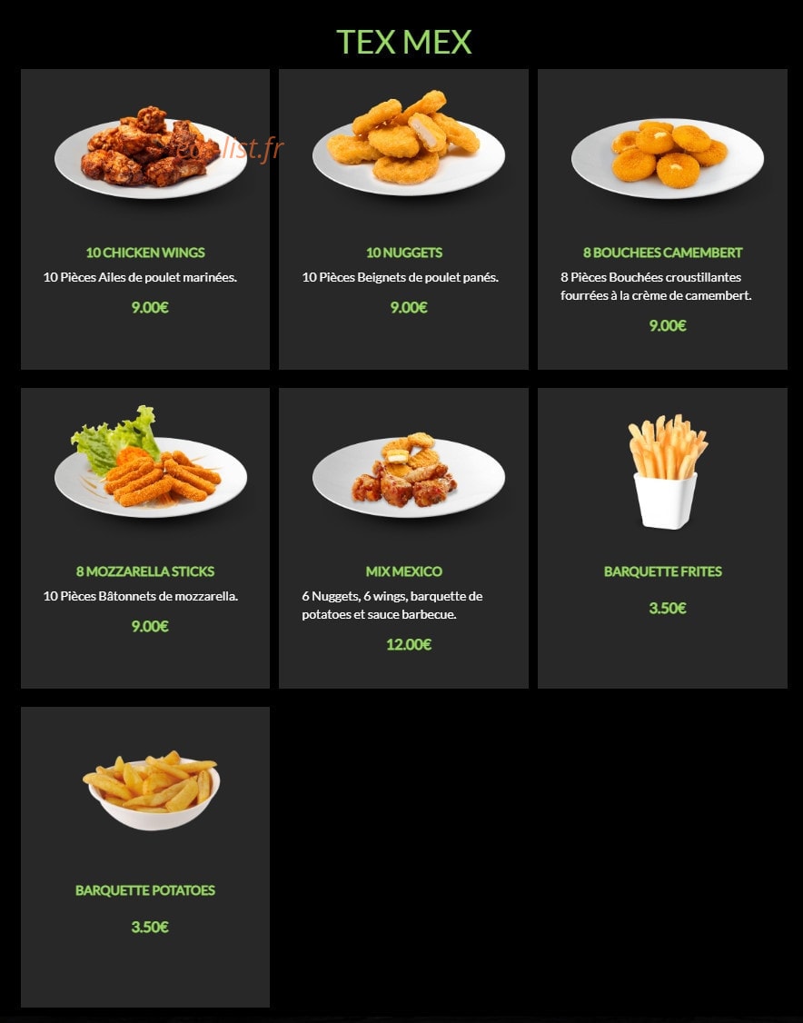 Andiamo Pizza — carte page 16