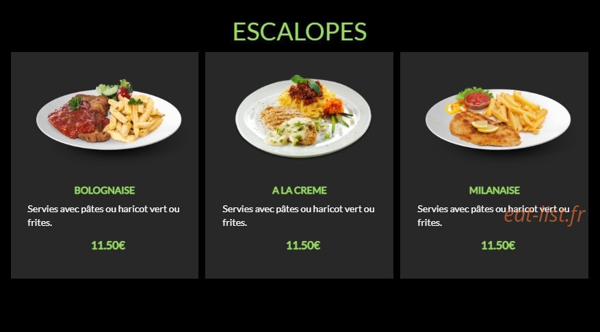 Andiamo Pizza — carte page 12